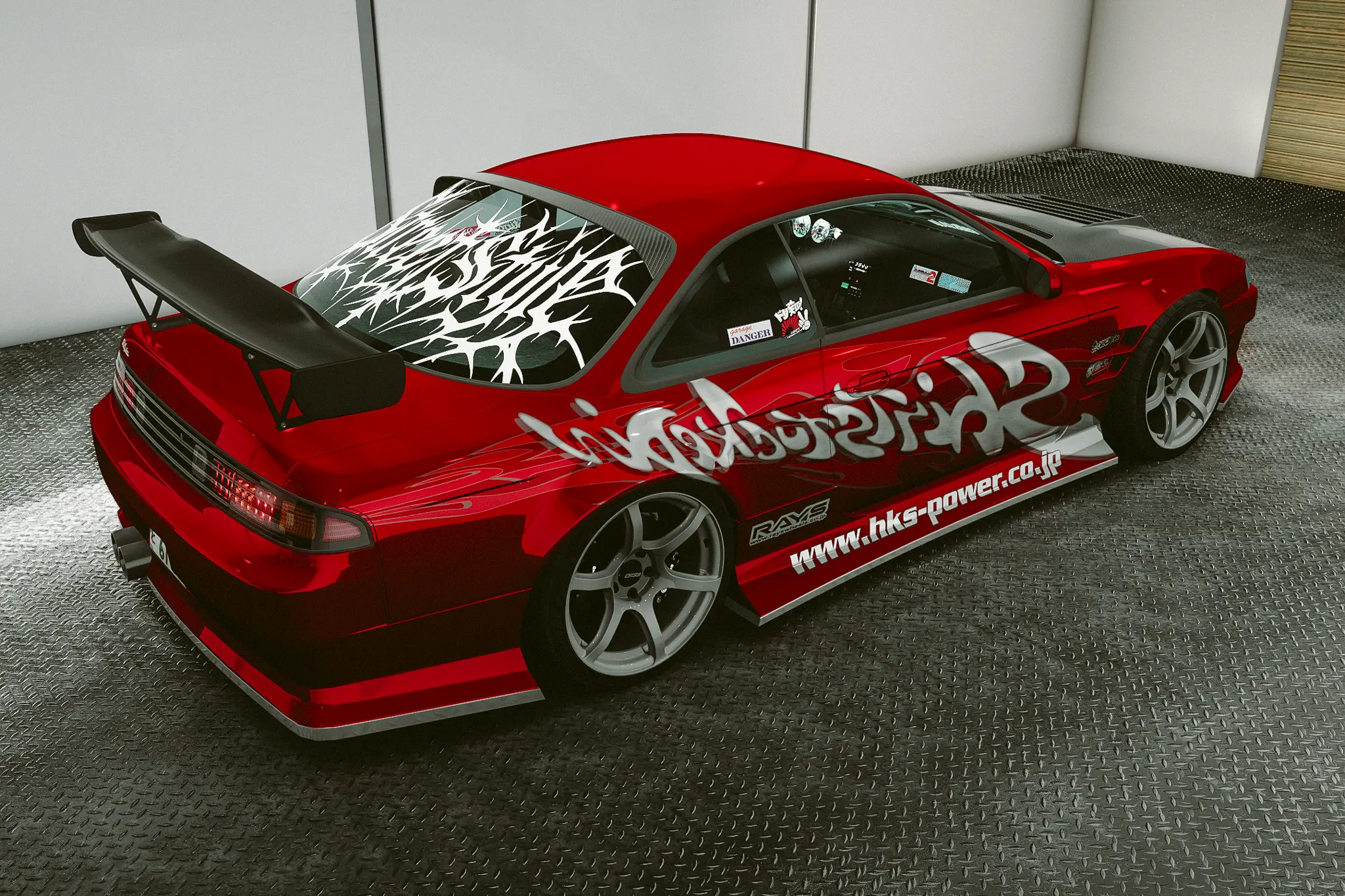 SD061 S14 Kouki Street Car For Assetto Corsa